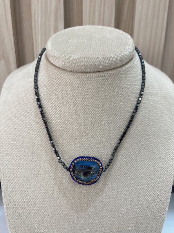 Collar colores y piedras - Imagen 7