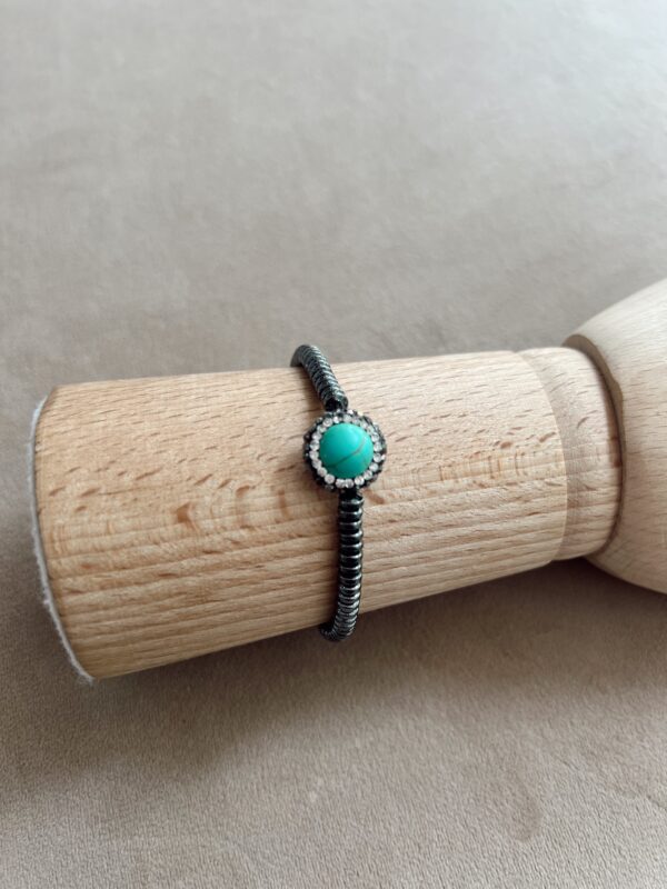 Pulsera piedra azul