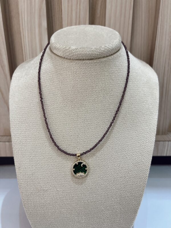 Collares cristal colores y dijes - Imagen 2