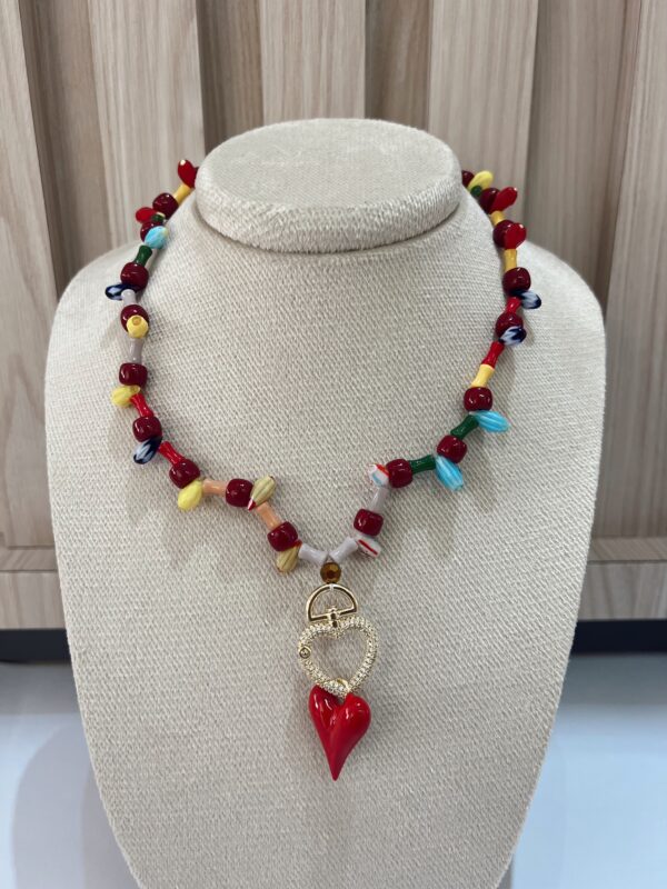 Collar corazón