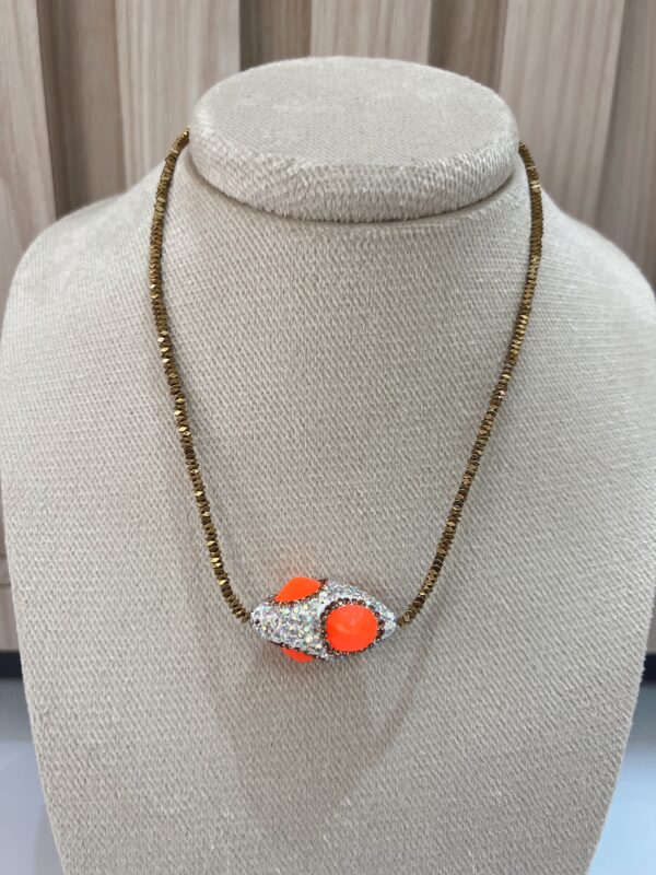 Collar colores y piedras - Imagen 4