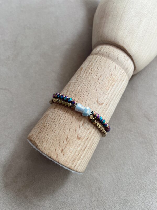 Pulsera doble honguito