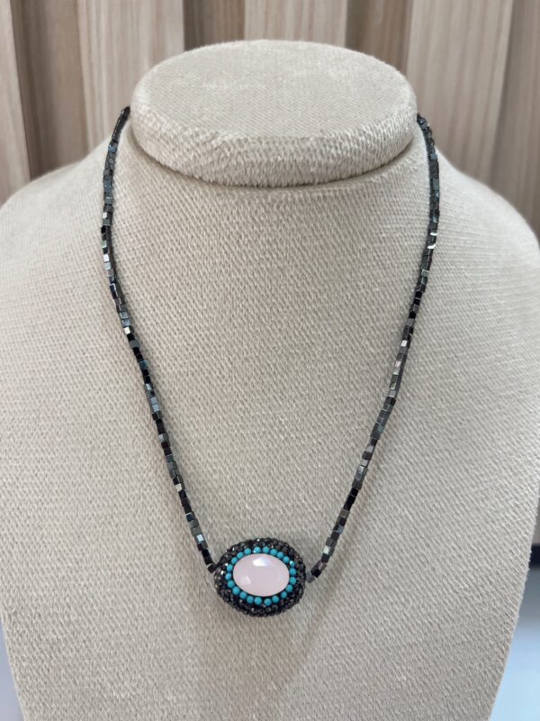 Collar colores y piedras - Imagen 3